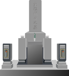 墓地画像